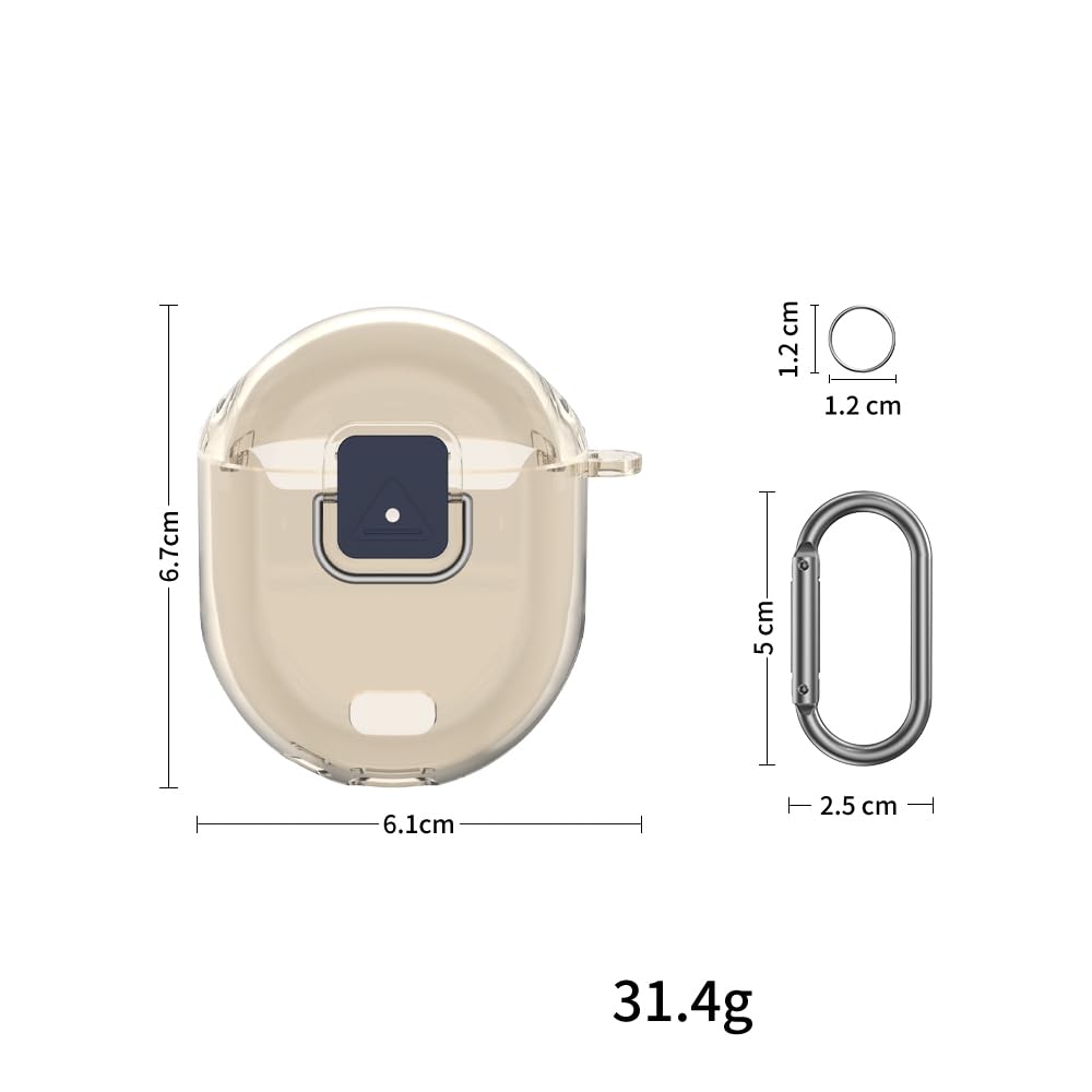 Amazon | For Google Pixel Buds Pro 2 用 TPU製ハードシェルケース